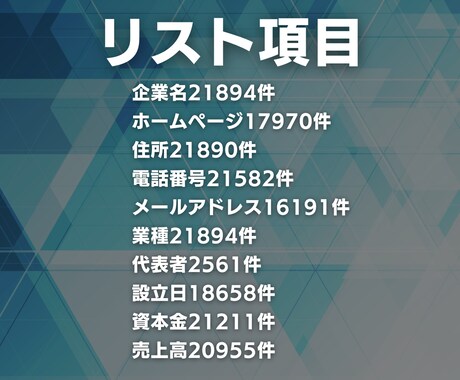 新卒採用の求人広告を出している企業リスト提供します 2026年の新卒採用の求人広告｜営業リスト21894件 イメージ2