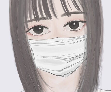 女の子のイラストを描きます どこかミステリアスで素敵な女性 イメージ2