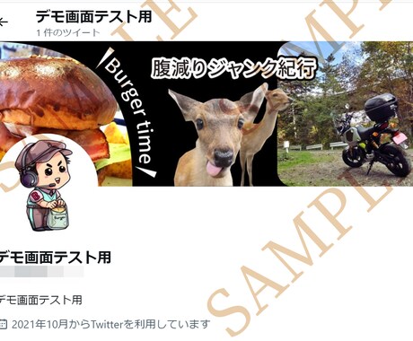 条件あり！格安でTwitterヘッダー作成してます イラストや写真を贅沢に使用したヘッダーで注目間違いなし！ イメージ1