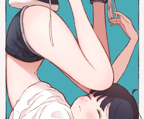 かわいいイラストお描きします 観賞用や表紙、アイコンやヘッダー、動画用など！ イメージ1