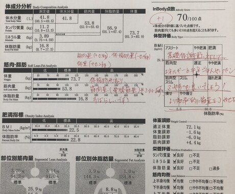 体組成の結果からのフィードバックから食事指導します 某体組成メーカーの私が結果のフィードバックから食事指導！ イメージ2