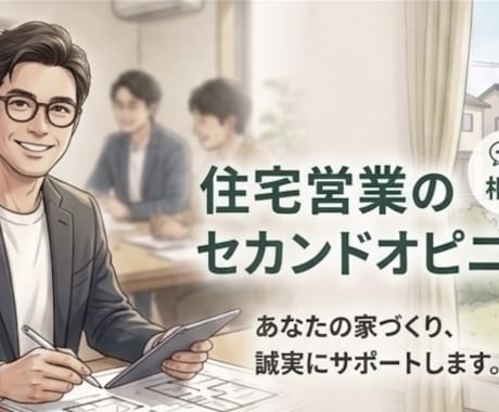 家づくりの不安を第三者目線で診断します イメージ1