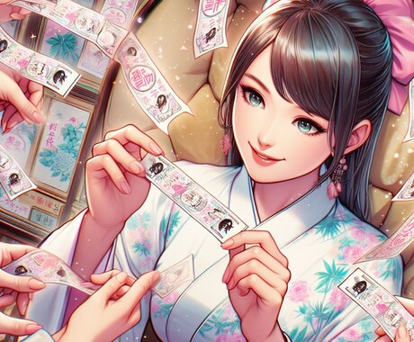 霊感霊視＋おみくじ鑑定させていただきます 運勢の扉を開く鍵、霊感霊視おみくじで2024年を明るく照らす イメージ1