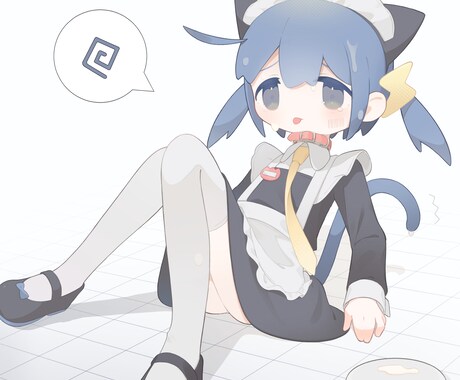 商用利用可能の1枚絵作成します 1枚絵、ミニキャライラストを描きます！ イメージ2