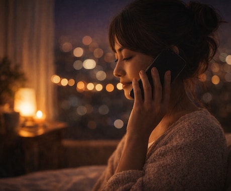 顔出し不要・寝る前に心を整理し眠れる夜へ整えます 話すことで、頭と心が静かになる夜習慣をあなたへ イメージ2