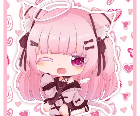 商用利用OKのSDキャラ作成します ぎゅぎゅっと可愛いSDを描いております！ イメージ2