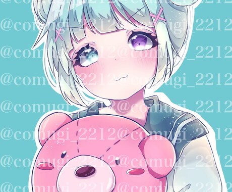 あなただけのアイコン描きます SNSトップ画像等にお使いください！ イメージ2