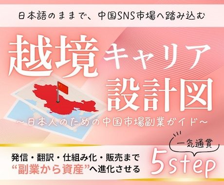 日本初、中国でコンテンツ副業を教えます 初心者こそ日本SNS市場を出て収益を拡大！ イメージ1