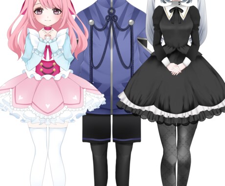 イラストからモデリングまでお任せ！全工程制作します モデリング専門だった経験を活かしハイクオリティに イメージ2