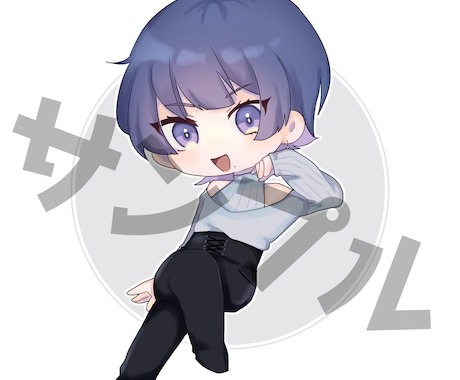 可愛いSNS用のアイコンを描きます キャッチーで可愛いデフォルメイラストが得意です！ イメージ2