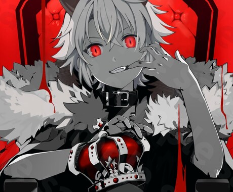 歌ってみた動画イラスト、曲名ロゴ描きます ★コスパ最強！実績多数！初めての方も丁寧にご案内！★ イメージ2