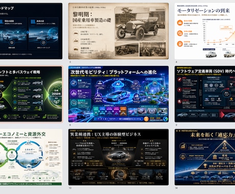 プロが人を動かすビジネスプレゼン資料を作成します 15年の企業経験で高品質なスライドを制作 イメージ2