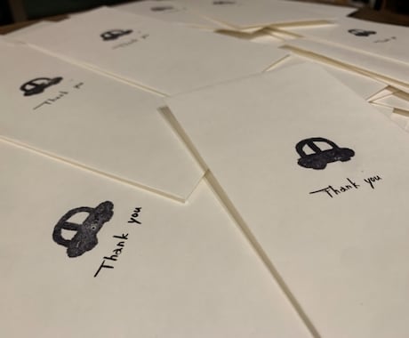 手書き！ナチュラルデザインのお車代封筒作成します ペーパーアイテムの作成お手伝いします！ イメージ1
