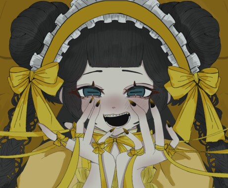 配信・歌ってみたの一枚/MV用描きます あなたの「好き」を画面いっぱいの一枚絵に イメージ2