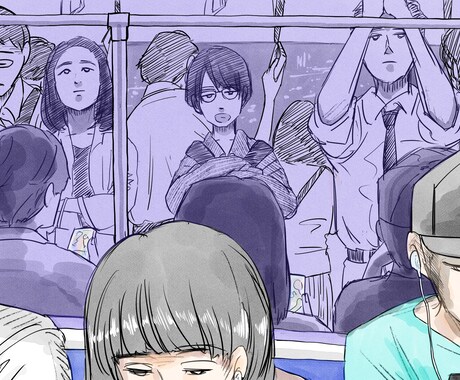 人物イラスト描きます SNSアイコン・HP・ブログ用挿絵など様々制作します。 イメージ1