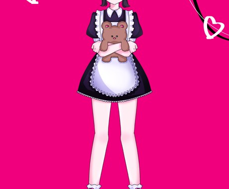 全身立ち絵描きます 可愛いをテーマに！あなたの子を描きます！！ イメージ2