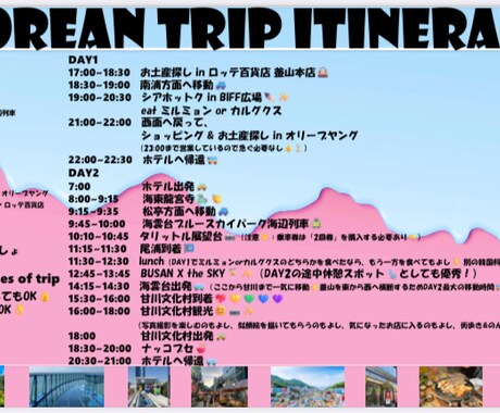ごちゃごちゃした情報を、見やすく使いやすく整えます メモや情報を、表やリストに整理して、ちょこっとデザインします イメージ2