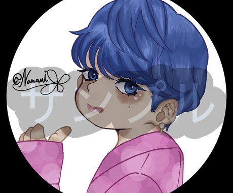 アイコンやヘッダーのイラストをお描き致します 推し活やSNSに使えるイラストを制作します イメージ2