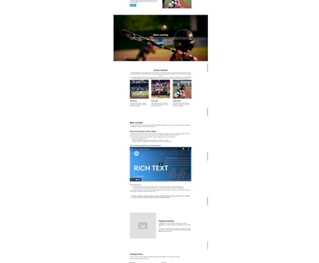 webflowでHPを作成します オプションでLINE公式に紐付けします。 イメージ2