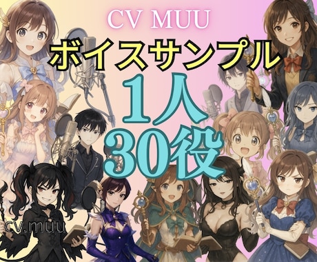 ボイスサンプルをチェック！理想の声をお届けします 細かなオプションはありません。安く早く高クオリティでお届け！ イメージ1