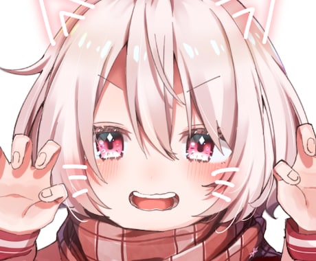 SNS等アイコンイラスト制作します お目目ぱっちり可愛いイラスト！ イメージ2