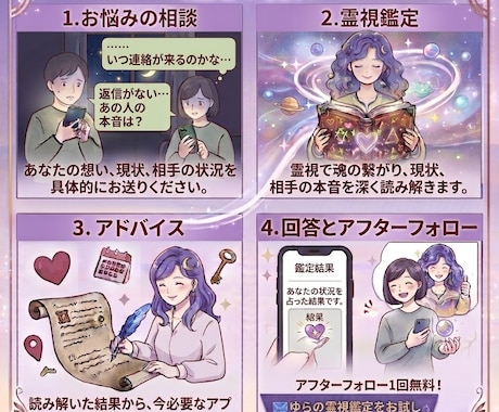 お相手の今の本音をワンポイント霊視してお伝えします 9/30までお試し価格⭐️今の彼のリアルな本音をサクッと鑑定 イメージ2