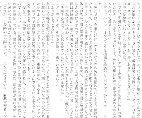 最短でその日の内に！オーダーメイドの小説を書きます 貴方の奥底に眠る傑作のアイデアがついに形に！ イメージ2