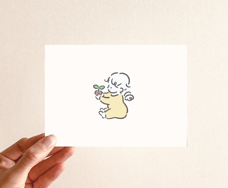 SNS映え！シンプルほっこりイラスト描きます AIとは違う、手書きの心温まるほっこりイラストです イメージ2