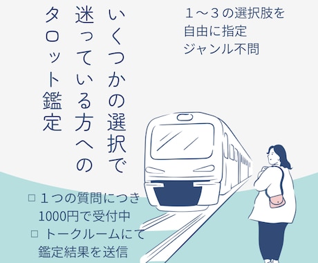 誰にも言えない悩み、タロットで対話します イメージ1