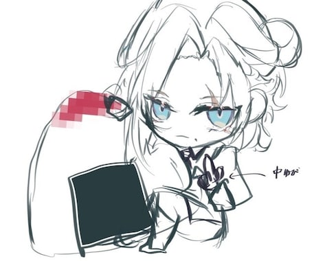 男性SDキャラ早め納品で描きます オリキャラのグッズ、一枚絵が欲しい方 イメージ2