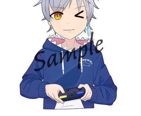 簡易背景付きアイコンイラストを描きます 7月31日までモニター価格でお安くなっております！ イメージ2