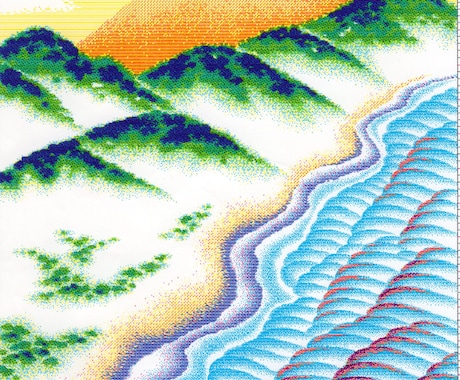 伝統文様（山水雲編）のデザインをご使用頂けます 日本伝統文様の柄粋をアレンジして使用可能 イメージ2