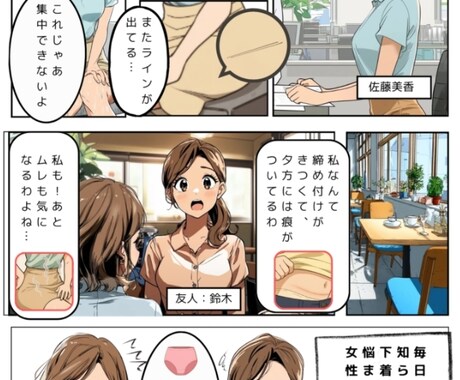 マンガで伝わる販促LP・チラシ制作します 一目で伝わる！商品・サービスをマンガで差別化（販促デザイン） イメージ2