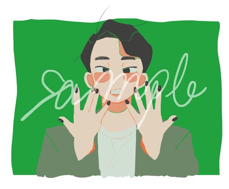 アイコン等のイラスト受け付けます ゆるふわ、かわいい、色彩豊かな絵が得意です イメージ2