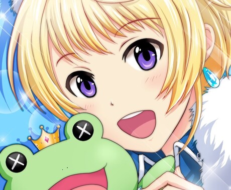 専用の出品になります イラストの清書と着彩、仕上げをします。 イメージ1