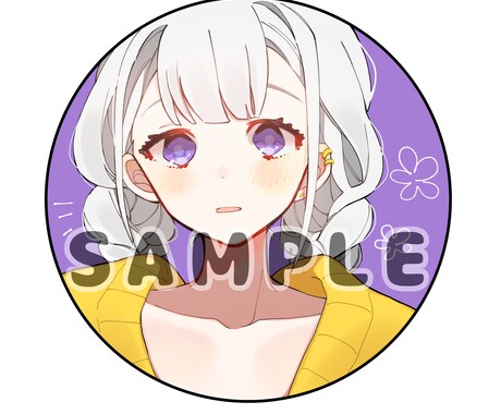 あなたが思い描く女の子のアイコン描きます 最短1日！可愛い女の子のアイコンで毎日癒されましょう！ イメージ2