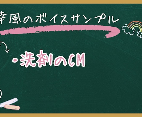 CMのボイスサンプル提供します さわやかCM、洗剤CMお任せください！！ イメージ1