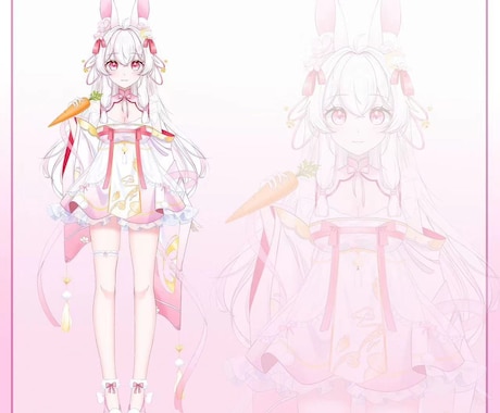 提供VTUber模型ます 以最高品质为 Vtuber 首次亮相而打造，Live2D制作 イメージ1