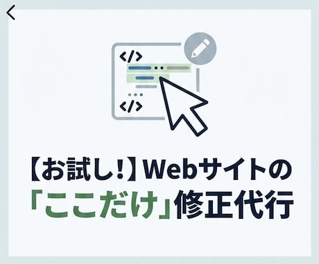 文字変更、画像変更、部分修正します イメージ1