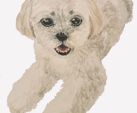 大の愛犬家がワンちゃんの可愛い似顔絵を描きます クレヨンでのあたたかくリアルなタッチです イメージ2