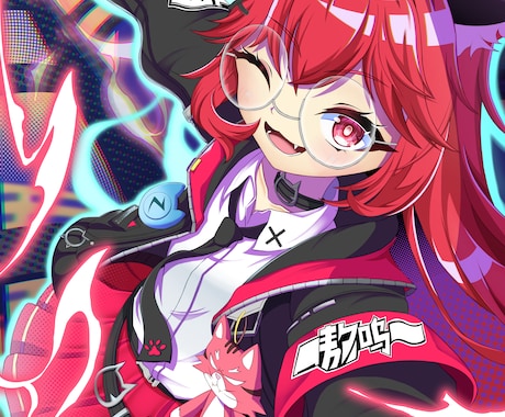 キャラクターが映えるイラストを制作します 幅広くご利用いただけるキャラクターイラストを制作します。 イメージ2