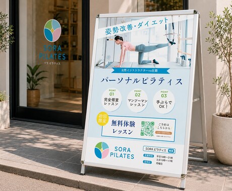 伝わる！看板・のぼりデザインいたします イメージ1