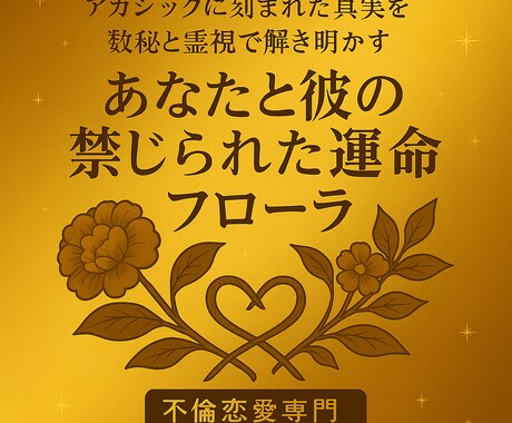 不倫複雑愛に悩むあなたへ本音と未来を優しく占います 不倫・複雑愛 専用 カード×数秘×6次元鑑定致します。 イメージ2