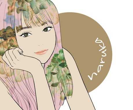 商用可◇艶花アイコン制作します レトロ華やかに演出しませんか？ イメージ2