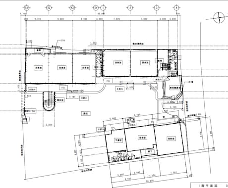 図面作成を代行・トレース(手書きでもOK)致します 丁寧で見やすい作図が得意です。JW-CADを使用します。 イメージ2