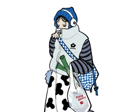 服好きの為の人物イラスト描きます ファッションにこだわったイラストが得意です。 イメージ2