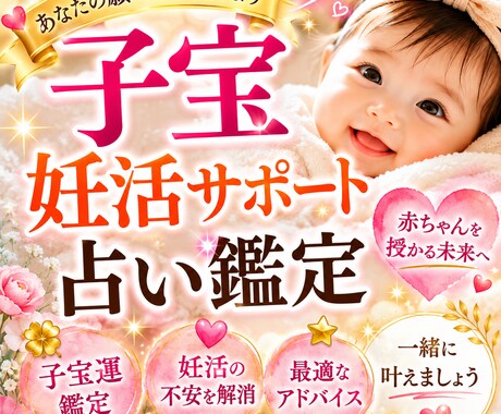 あなたに訪れる授かりのタイミングを透視します 妊活中の不安や迷いを丁寧に読み解き未来を鑑定 イメージ1