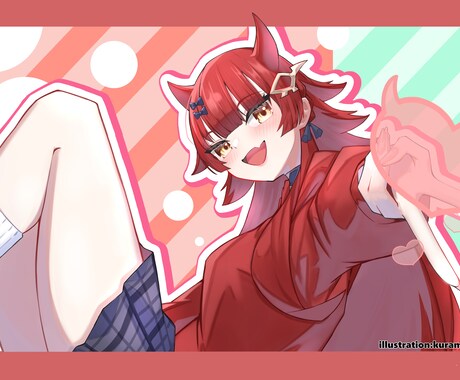 SNSアイコン　立ち絵　など描きます SNS,サムネ,観賞用などに！ イメージ2