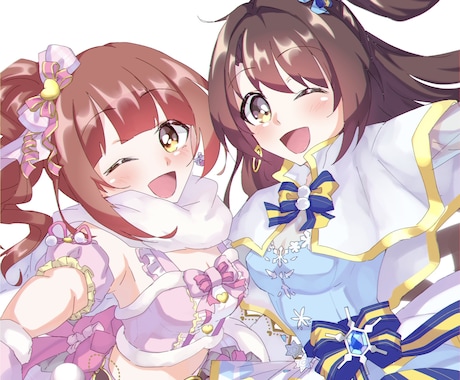 イラスト作成します ２人まで追加料金なしでお描きします！ イメージ2