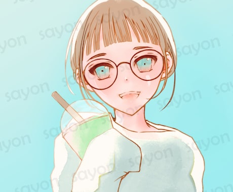 完成品キャラクターアイコン・一枚絵を販売しています イメージ1
